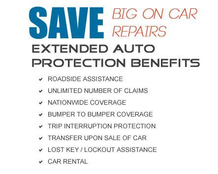 cost of extended auto warranty programs